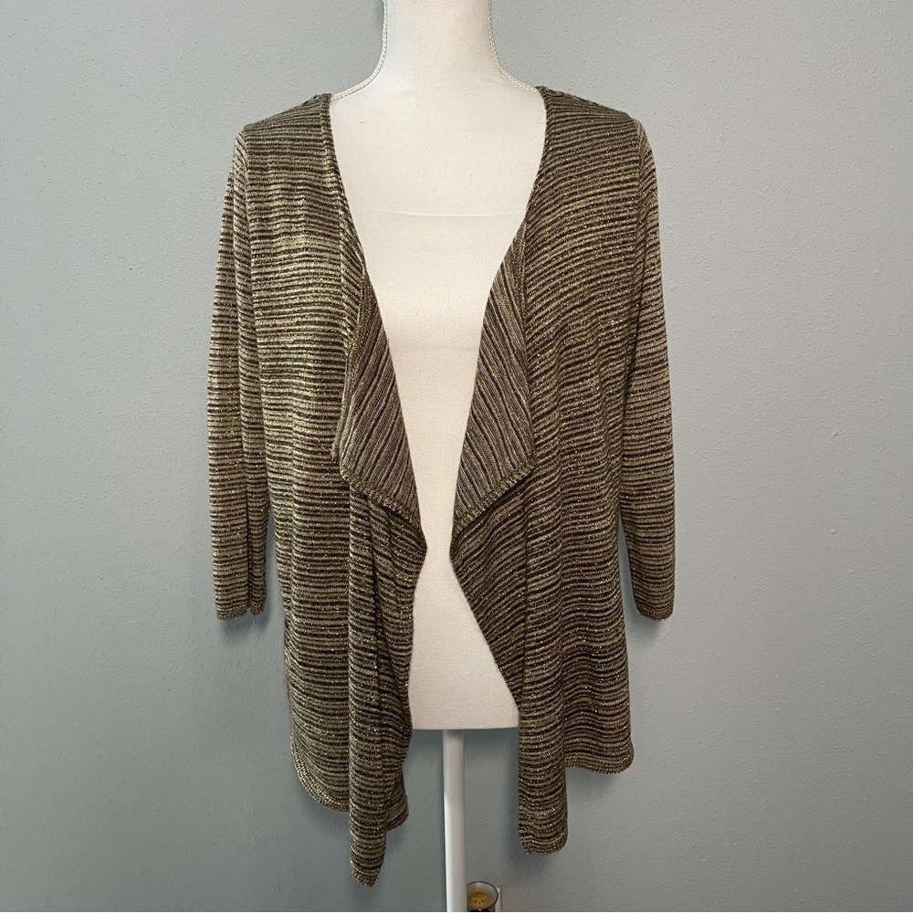 Notations large cardigan